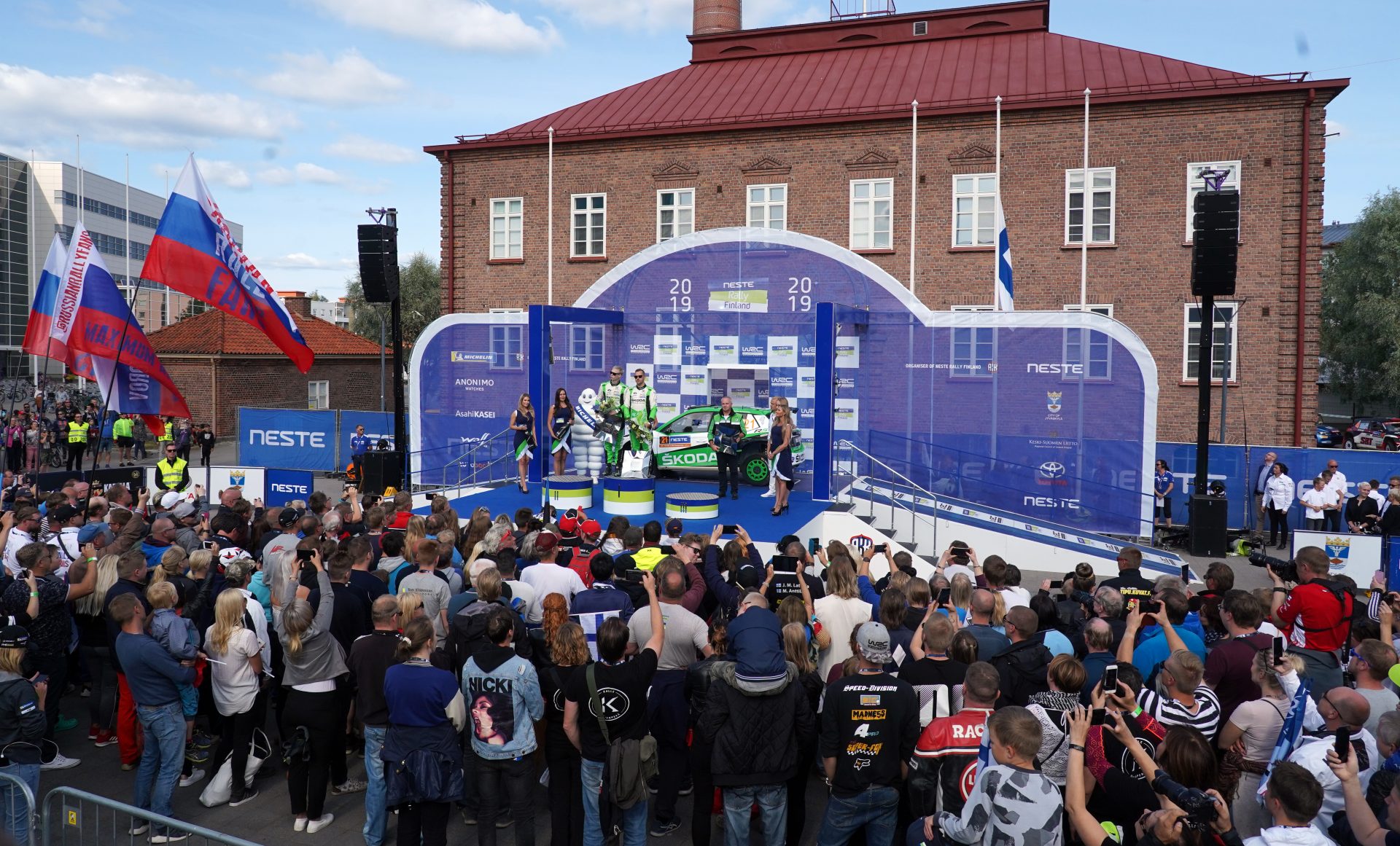 Rally Finland 2019 Škoda Storyboard