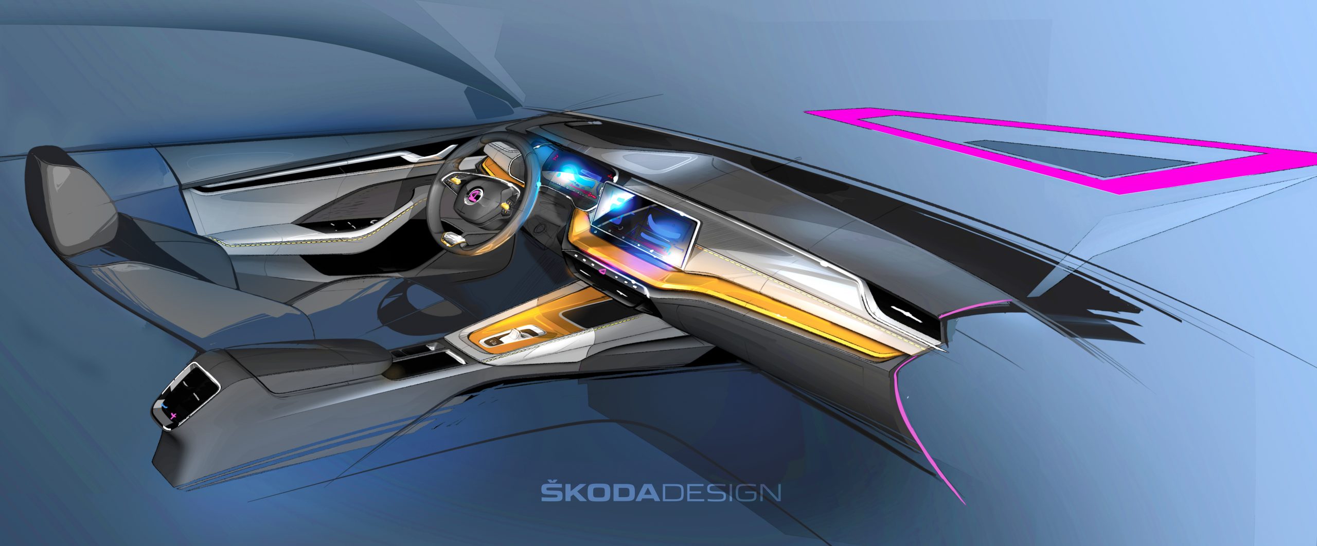 Design sketches provide first glimpse of the interior concept for the ...