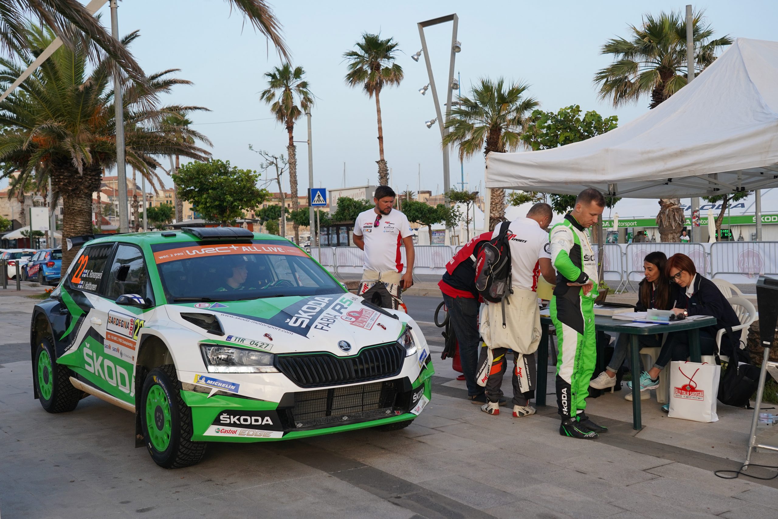 Rallye Italien 2019 Škoda Storyboard