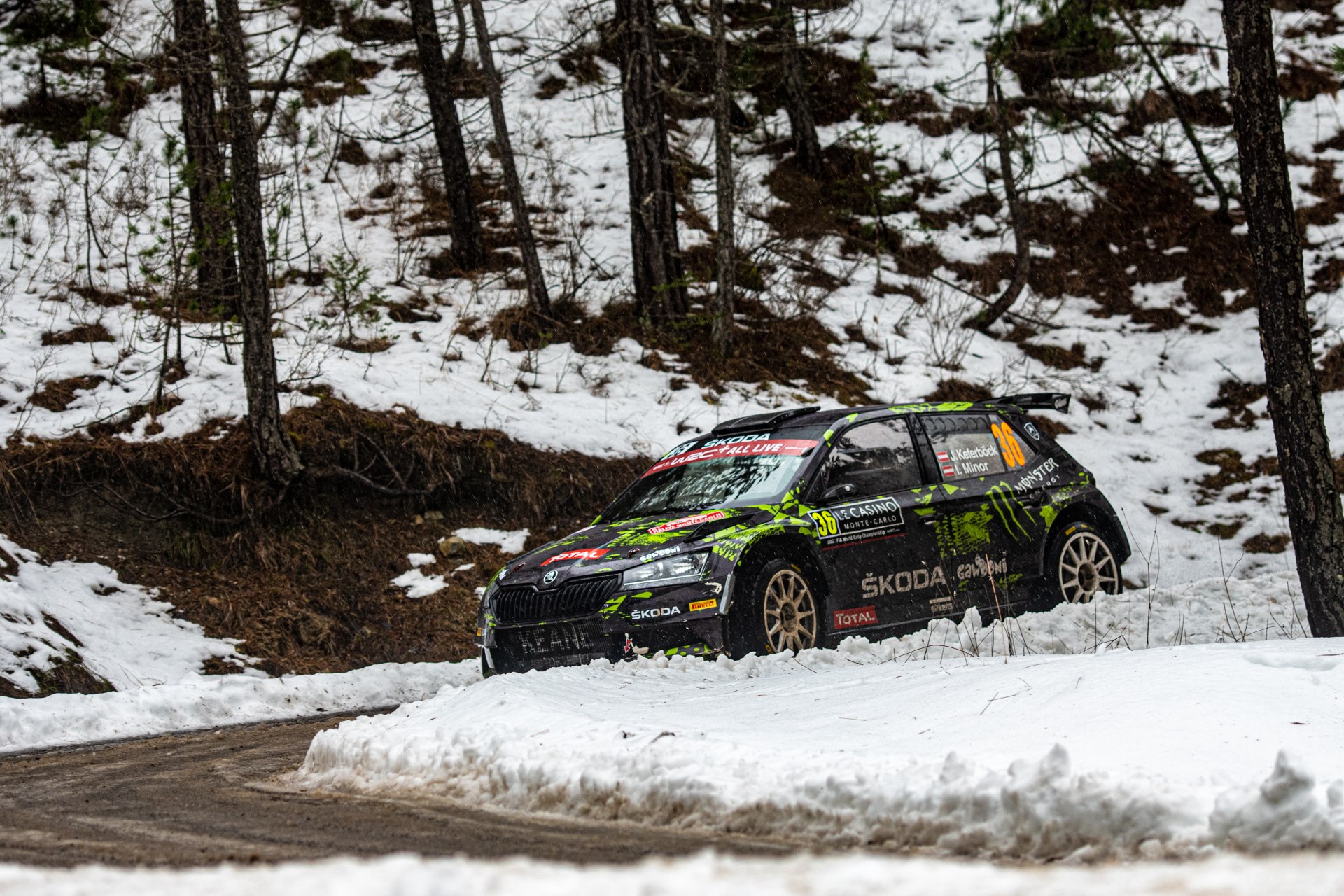 Rally Monte Carlo 2021 Škoda Storyboard