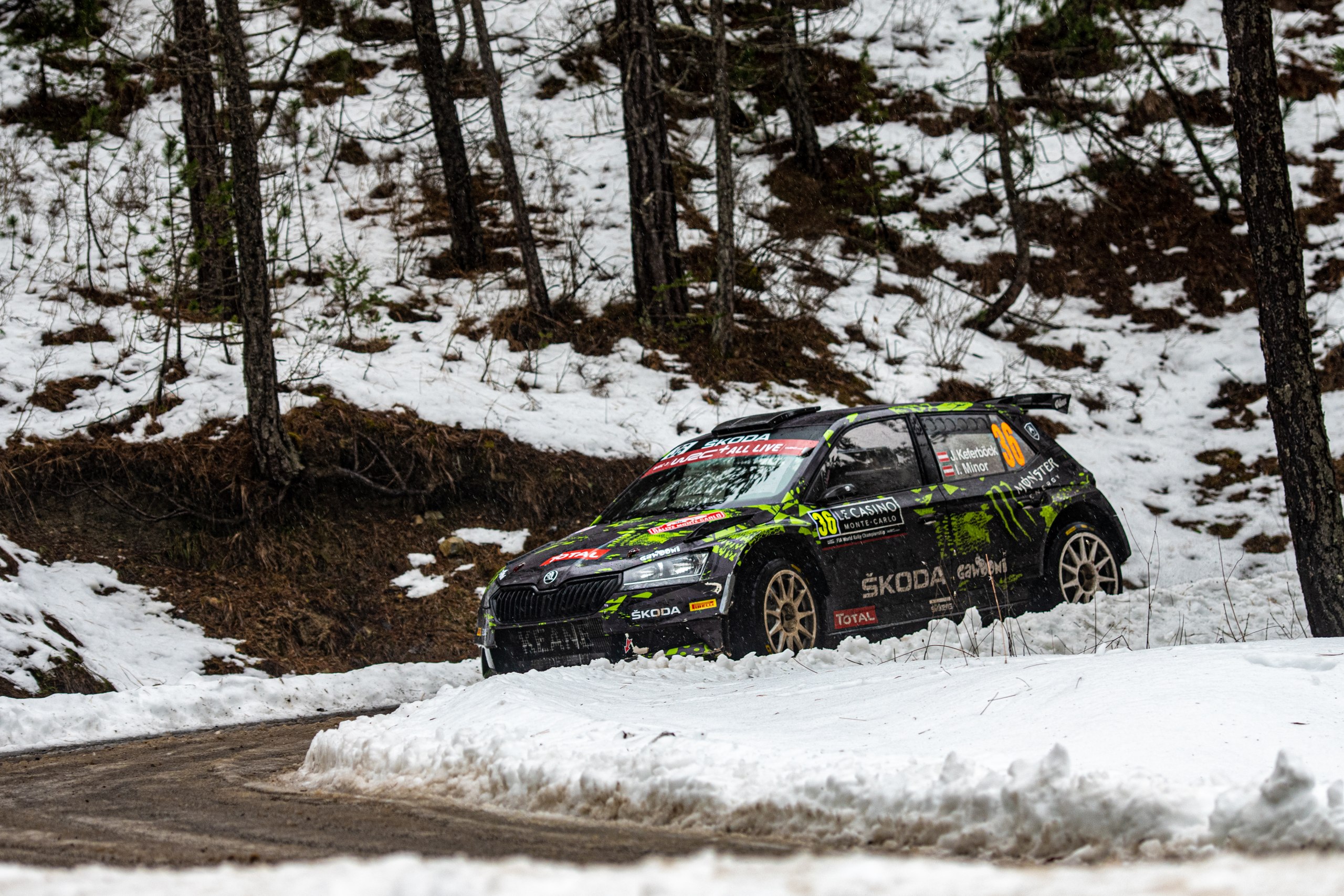 Rally Monte Carlo 2021 Škoda Storyboard