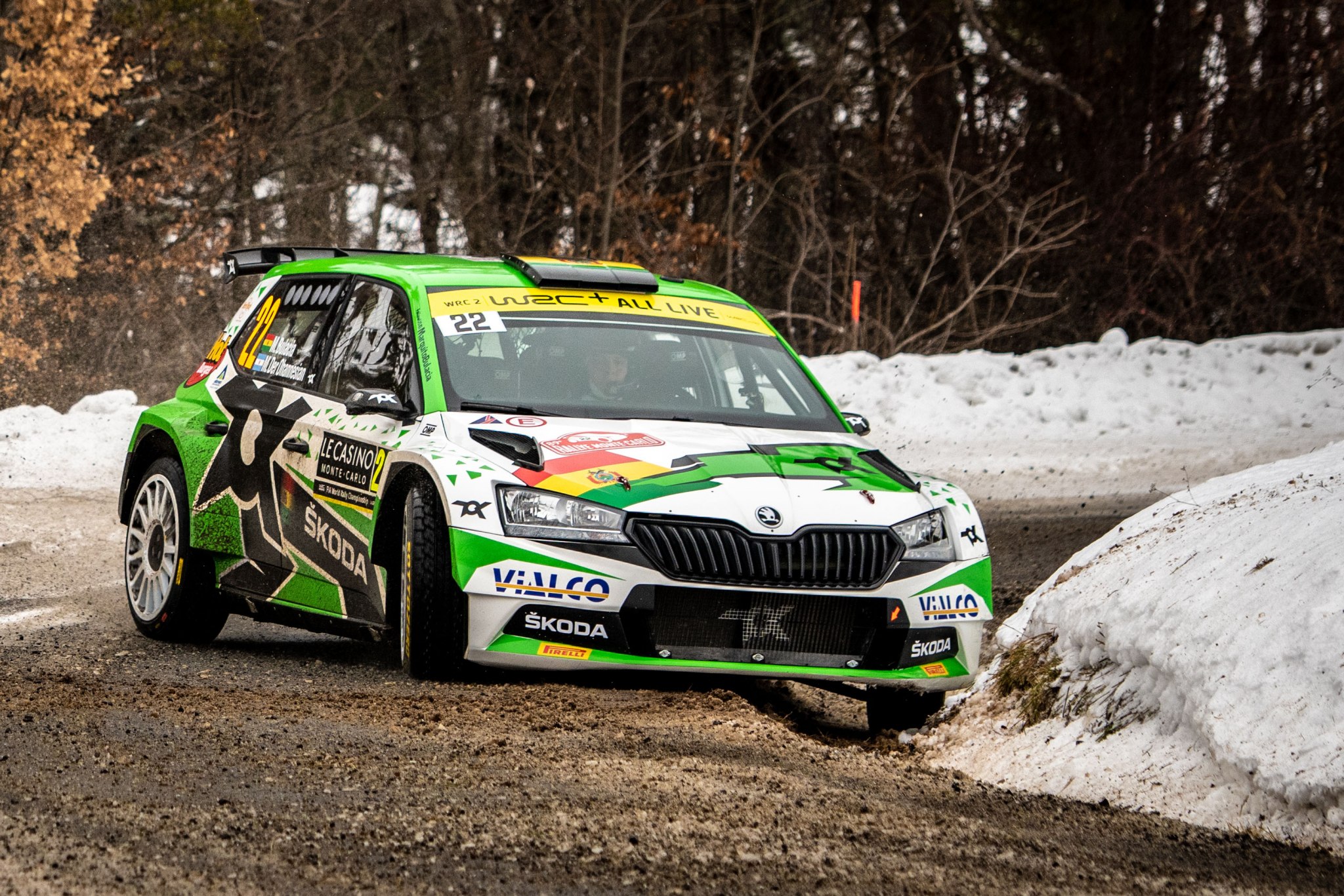 Rally Monte Carlo 2021 Škoda Storyboard