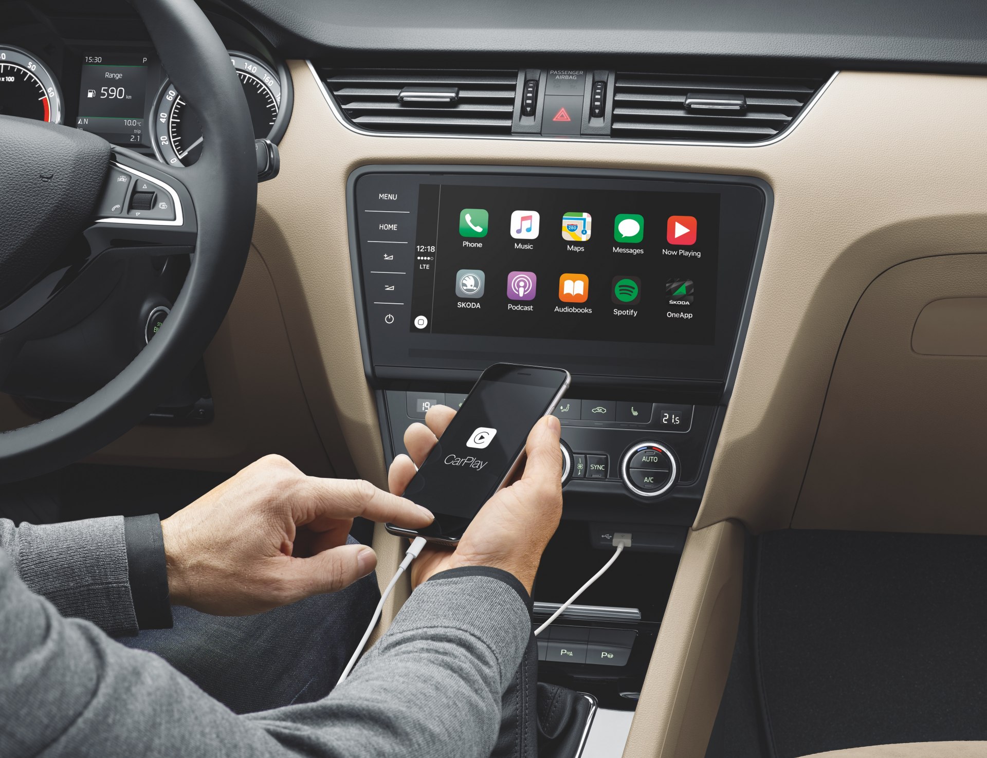 MirrorLink Škoda Storyboard