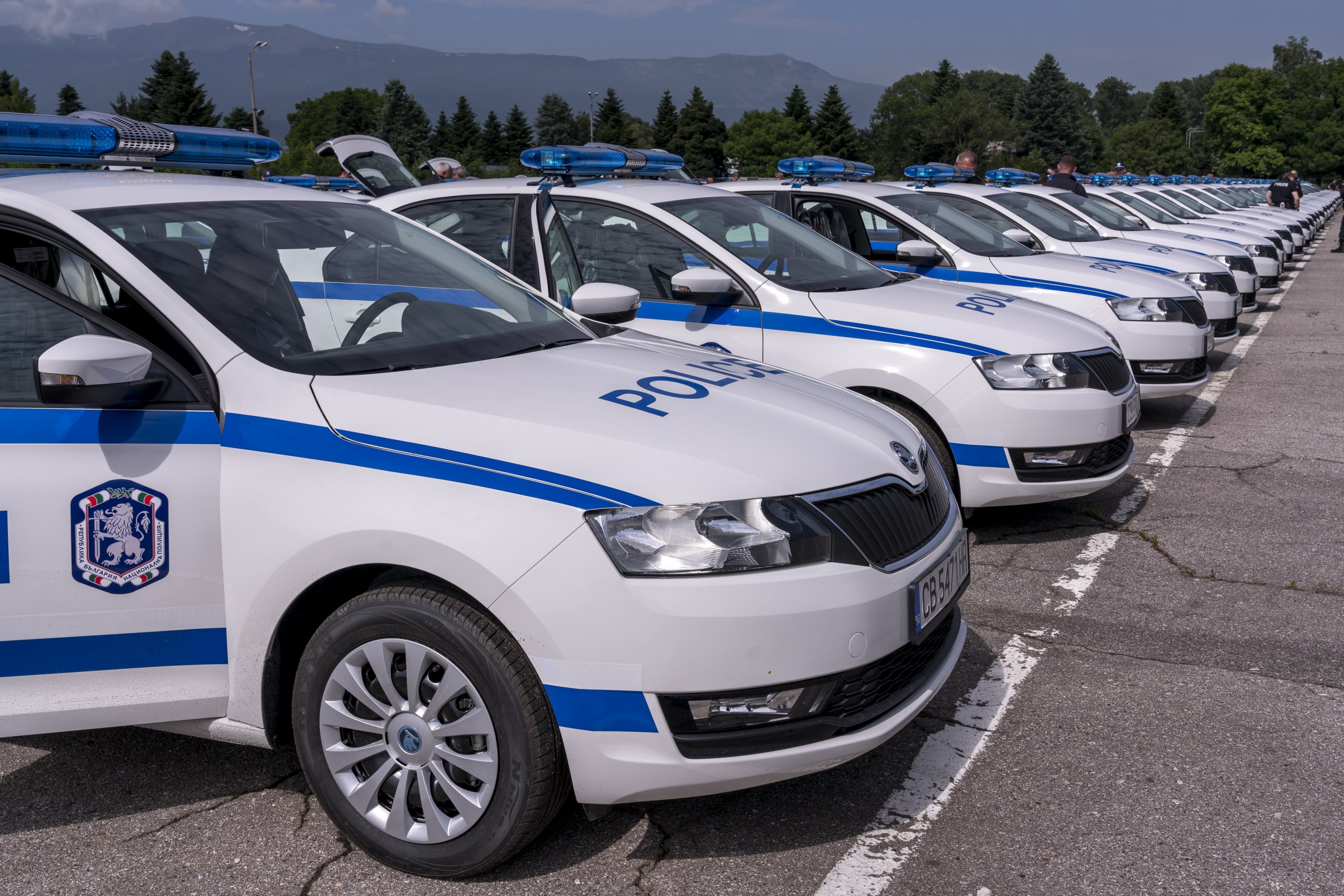 A Bulgarian police ŠKODA RAPID. - Škoda Storyboard