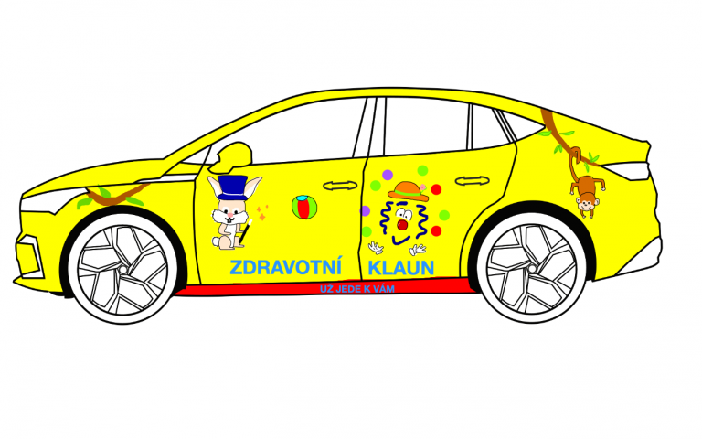 Auto pro Zdravotního klauna: Toto jsou 2 vítězné návrhy vozu ŠKODA ENYAQ COUPÉ iV