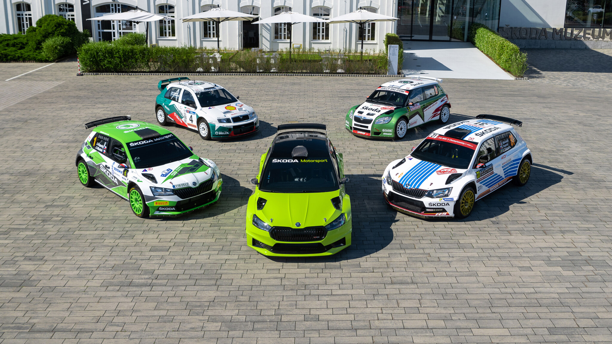 Four generations of the Fabia as seen by rally drivers - Škoda Storyboard