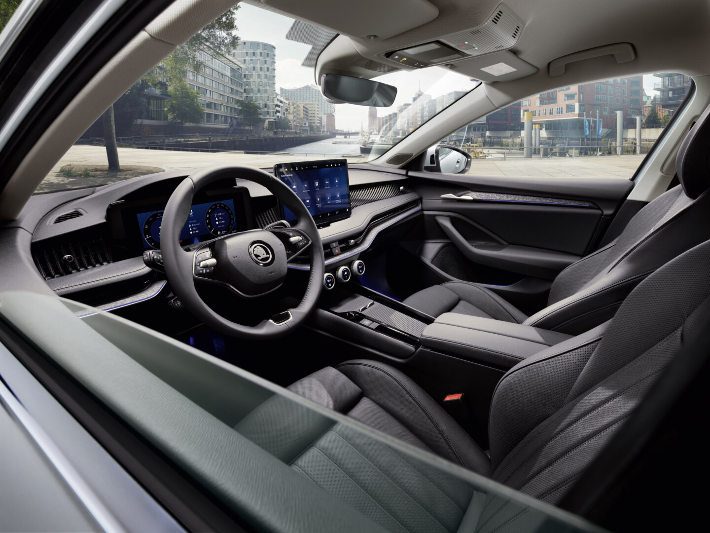 Interior Of The Latest generation koda Superb koda Storyboard Interior Of The Latest generation koda Superb koda Storyboard