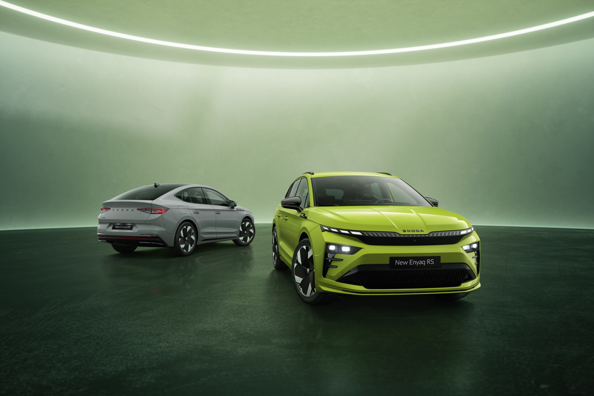 Sportovní verze RS doplňují novou rodinu Škoda Enyaq jako vrcholné modely