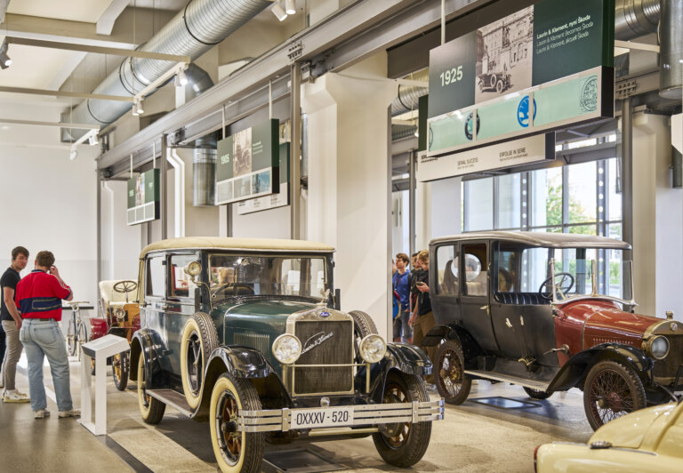 Visit the museum! See 130 years of the Škoda brand with your own eyes