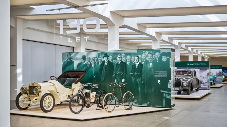 Visit the museum! See 130 years of the Škoda brand with your own eyes