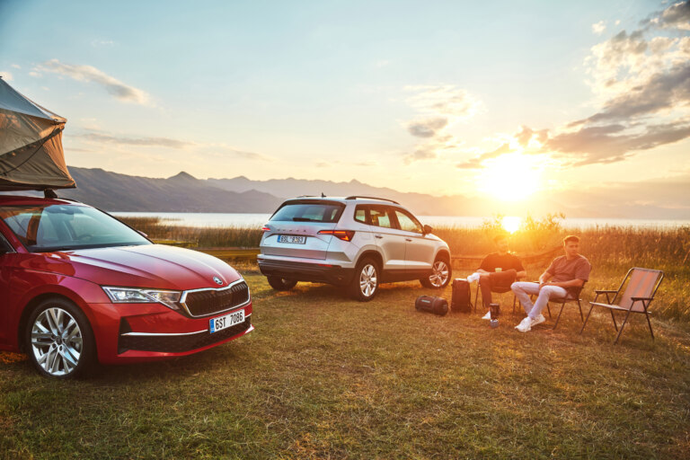 Škoda Karoq and Octavia Combi