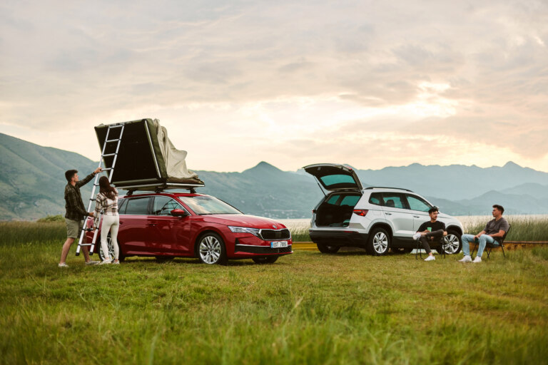 Škoda Karoq and Octavia Combi