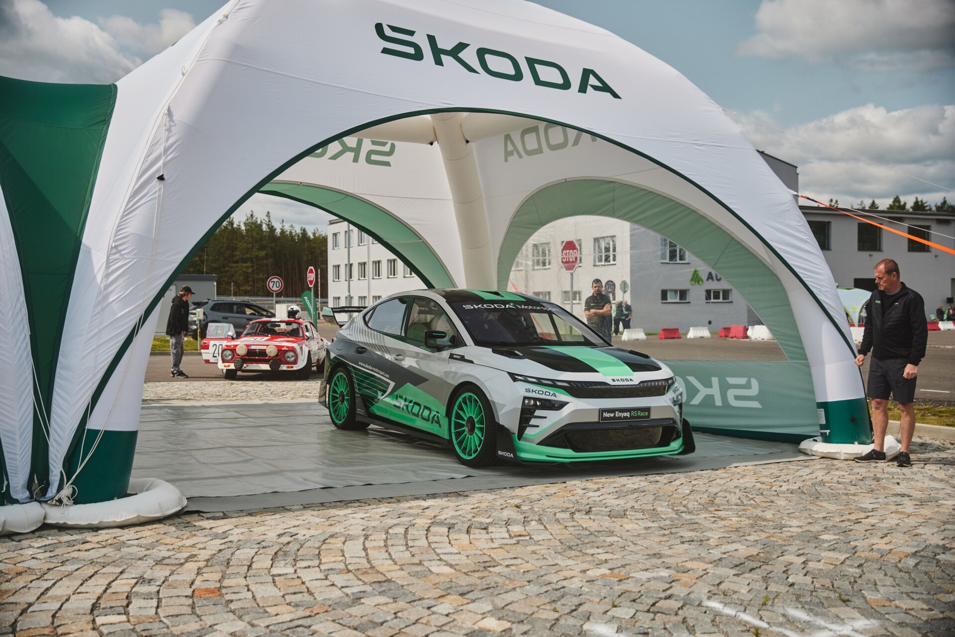 New Enyaq RS Race - Photo Gallery