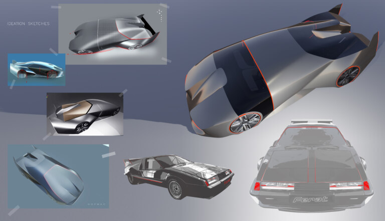 An icon in modern form: the vampire Ferat thought out in detail