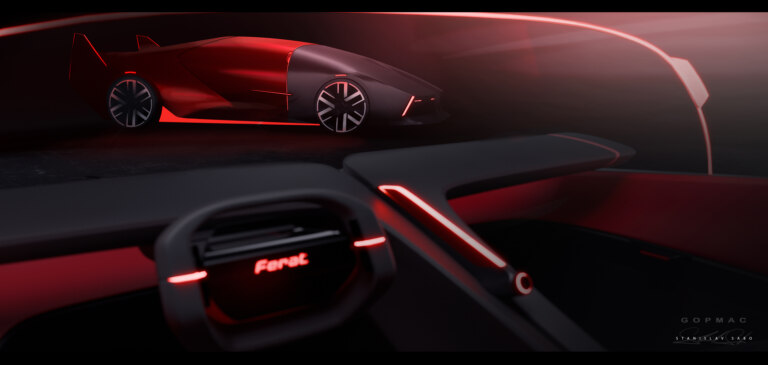 An icon in modern form: the vampire Ferat thought out in detail