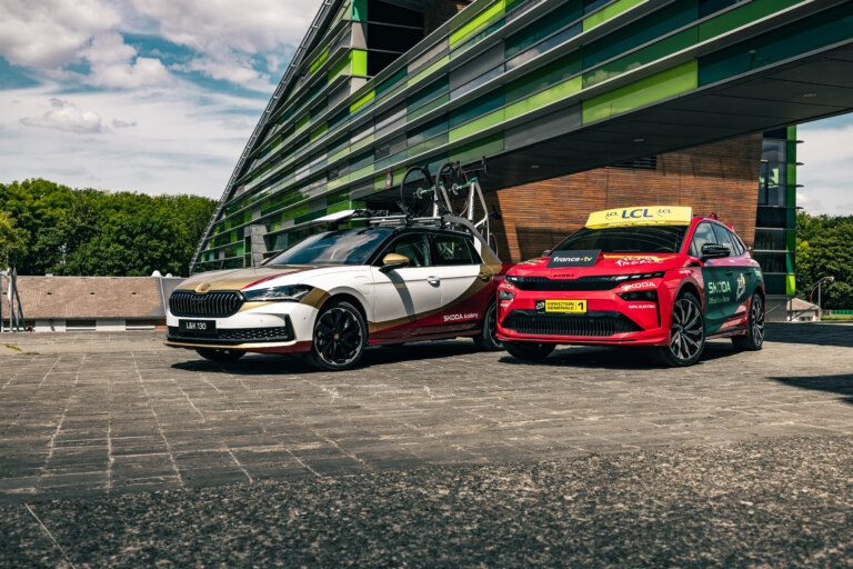 Tour de France fighters tested the Škoda L&K 130 student car