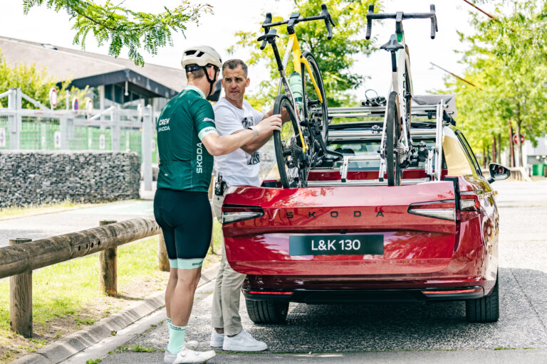 Tour de France fighters tested the Škoda L&K 130 student car