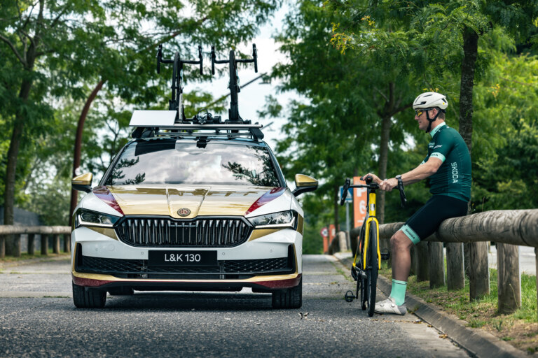 Škoda Azubi Car bei der Tour de France