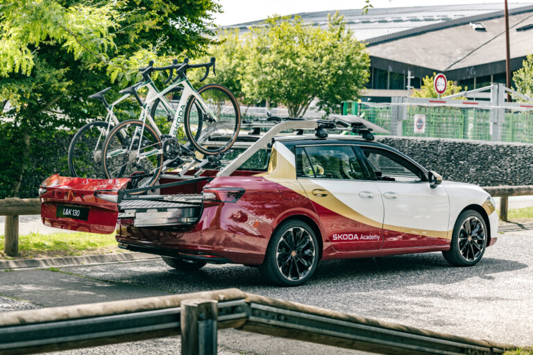 Škoda Azubi Car bei der Tour de France