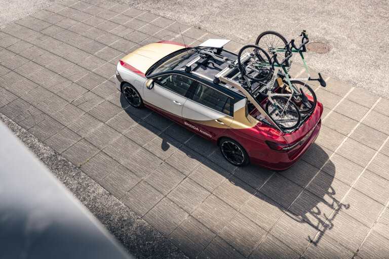 Škoda Azubi Car bei der Tour de France