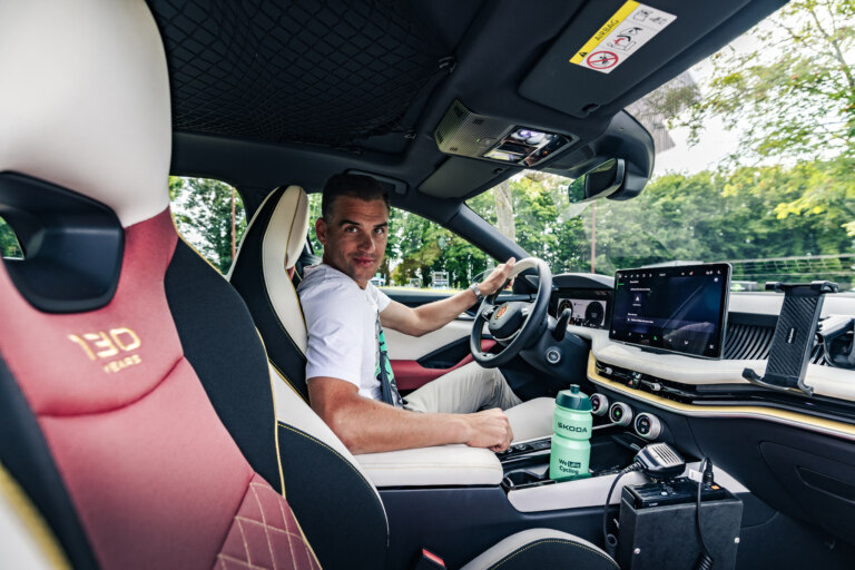 Škoda Azubi Car bei der Tour de France