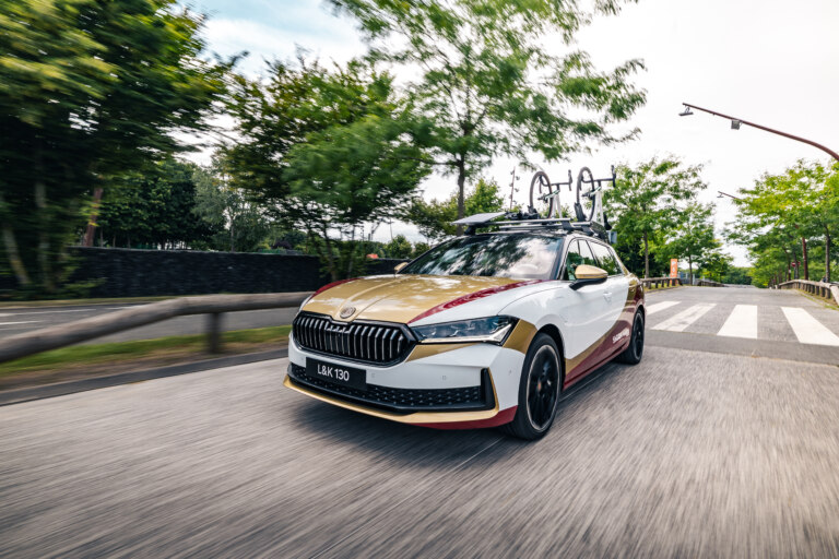 Škoda Azubi Car bei der Tour de France