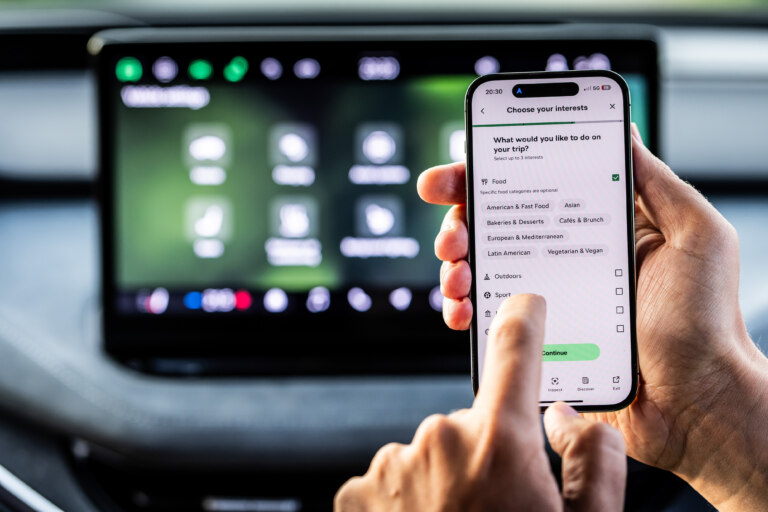 Perfekter Roadtrip per App