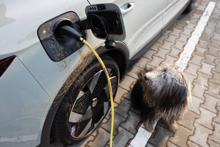 Dirty charging cable from the mud? No problem.