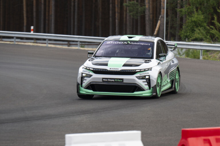 Škoda Enyaq RS Race: the future arrives quickly
