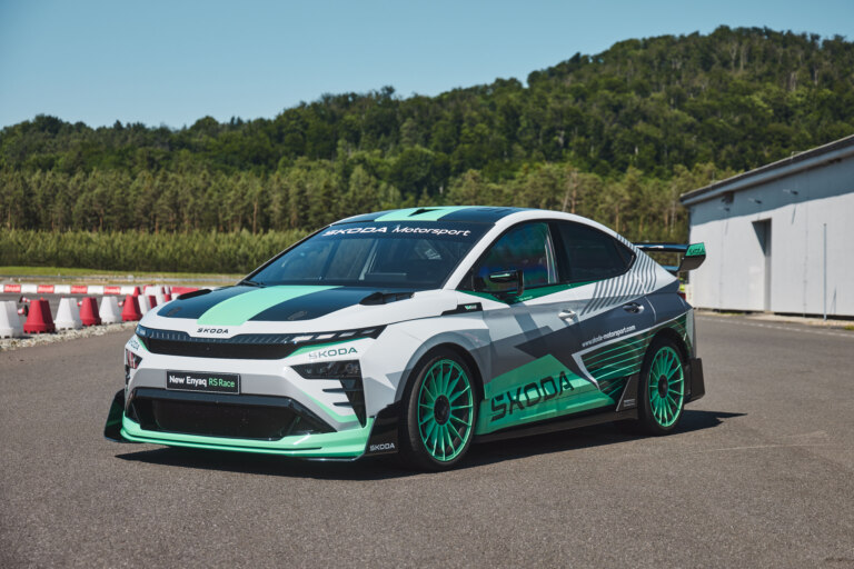Škoda Enyaq RS Race: budoucnost přijíždí rychle
