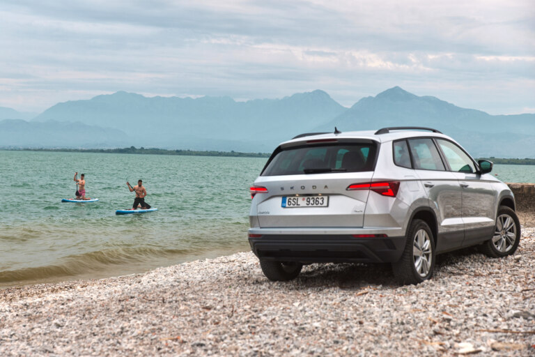 Lake Shkodra is also suitable for paddleboards.