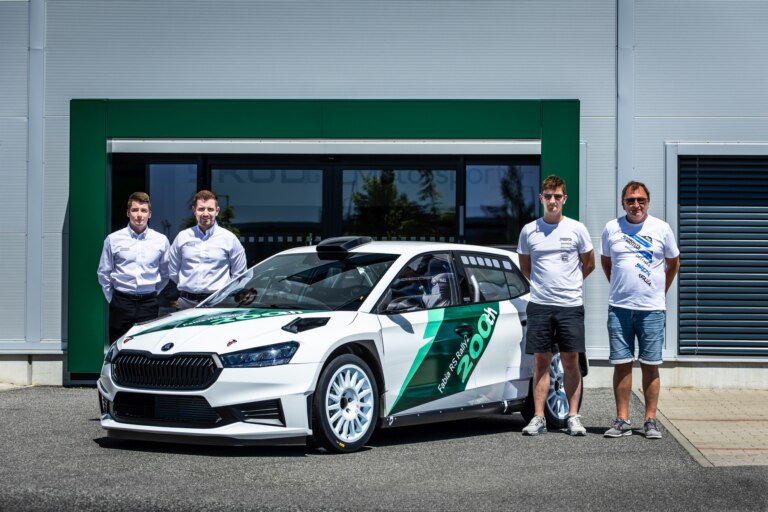 Škoda Motorsport odovzdala 200. vozidlo Fabia RS Rally2