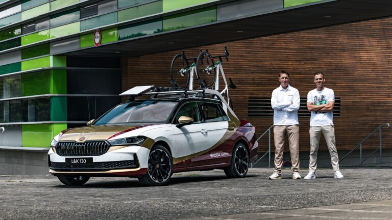 Škoda Azubi Car bei der Tour de France