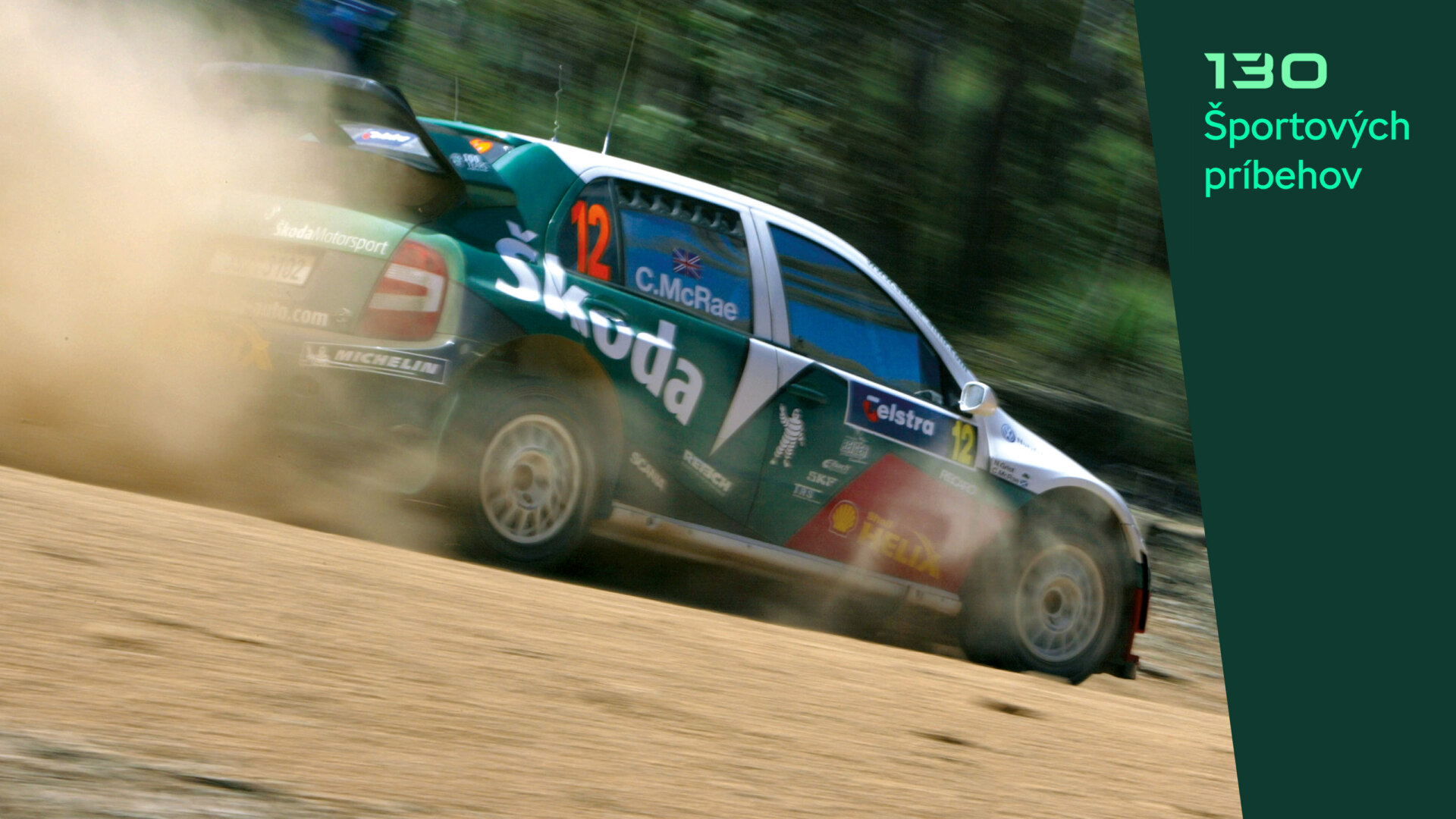 2005: Legendárny Colin McRae za volantom Škody