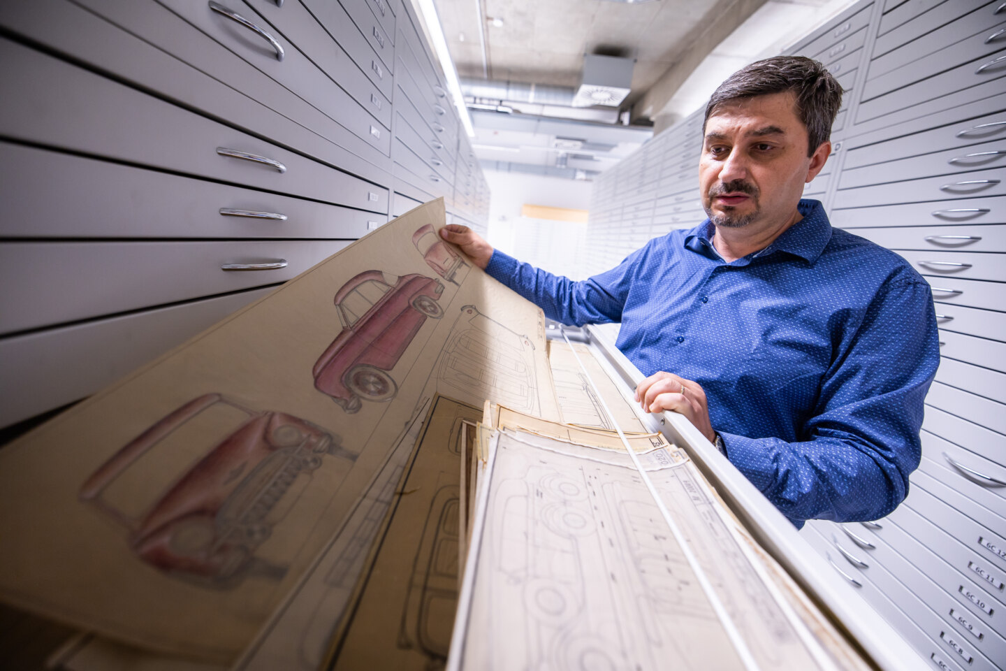 Pořád nacházím nové věci, říká odborný koordinátor archivu