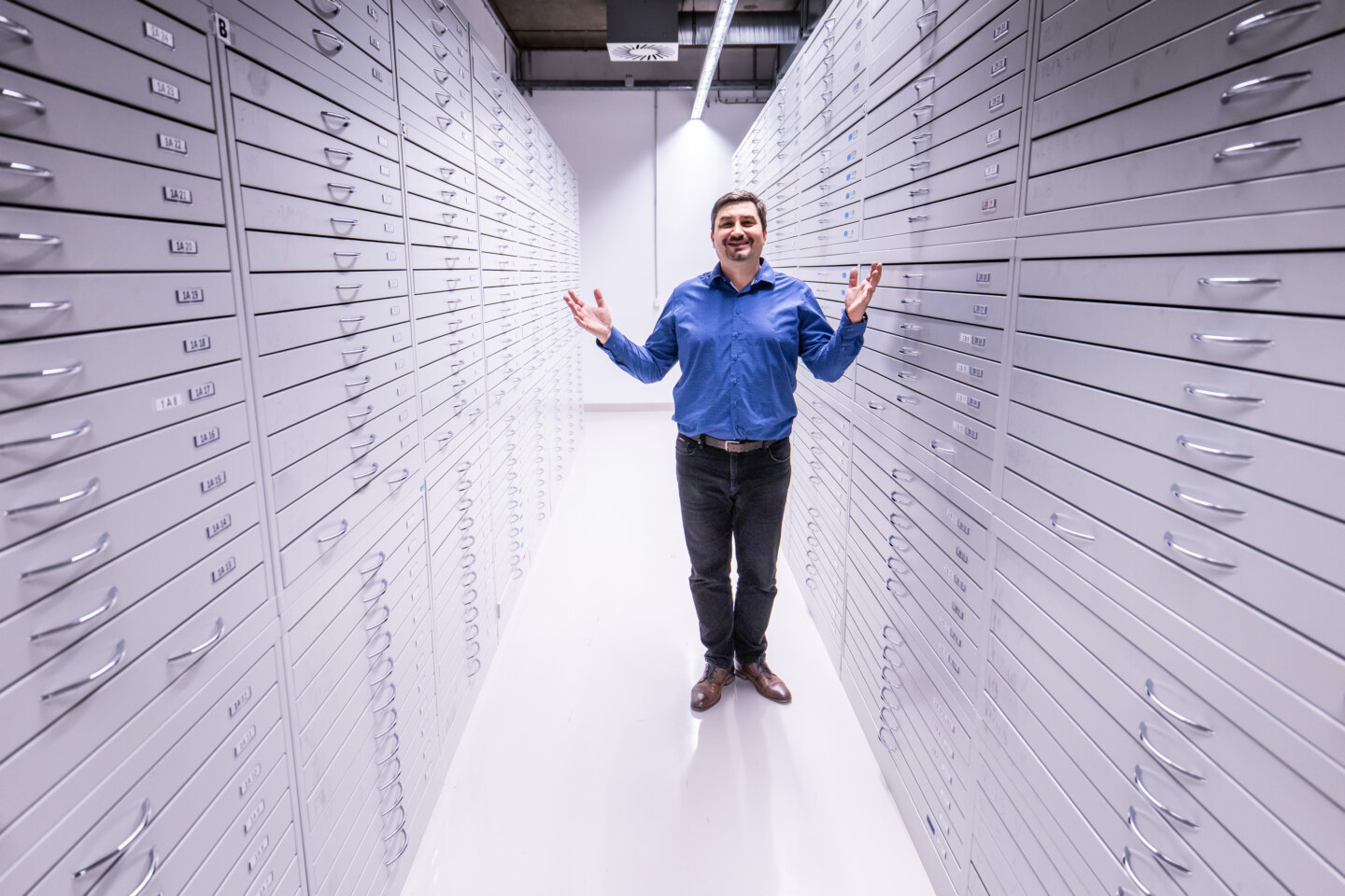 Pořád nacházím nové věci, říká odborný koordinátor archivu