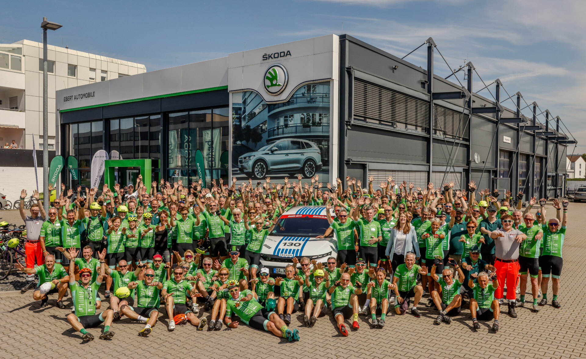 Für den guten Zweck unterwegs