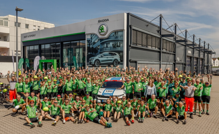 Für den guten Zweck unterwegs