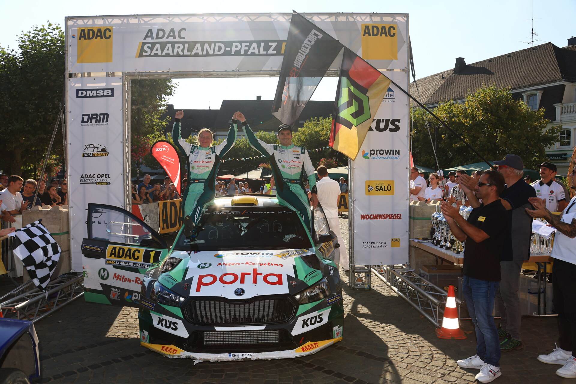 Griebel und Kremer auf Titelkurs