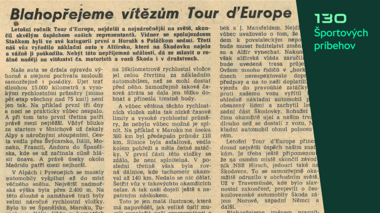 1963: Vidner triumfuje v ťažkej-preťažkej Tour d'Europe