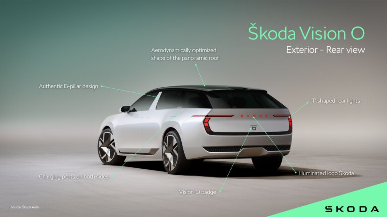 Skoda Vision O | Exterior - Rear View