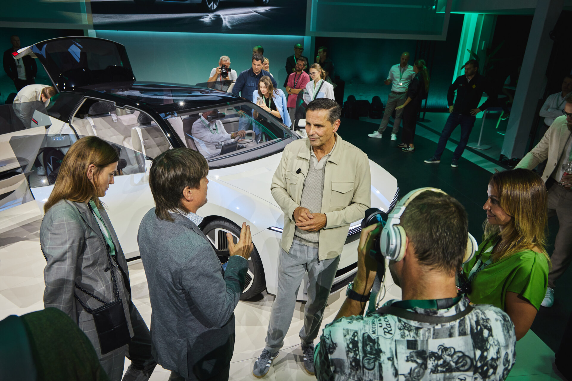 Seconds after the World Premiere