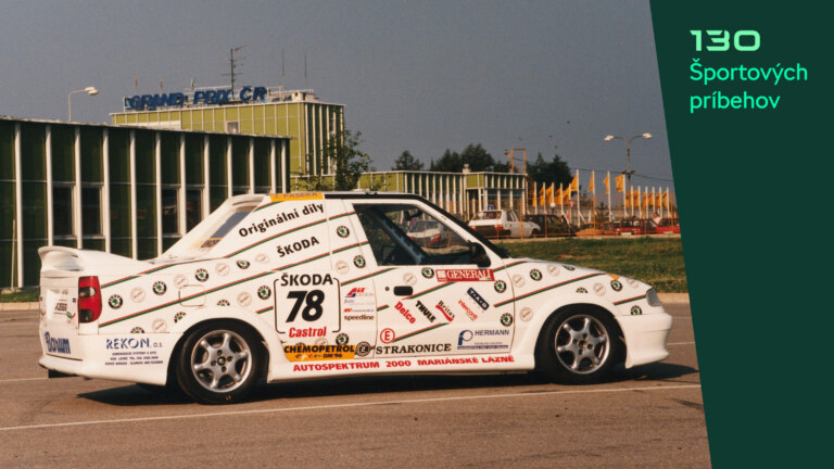 1994: Farebný ruch škodoviek na okruhoch