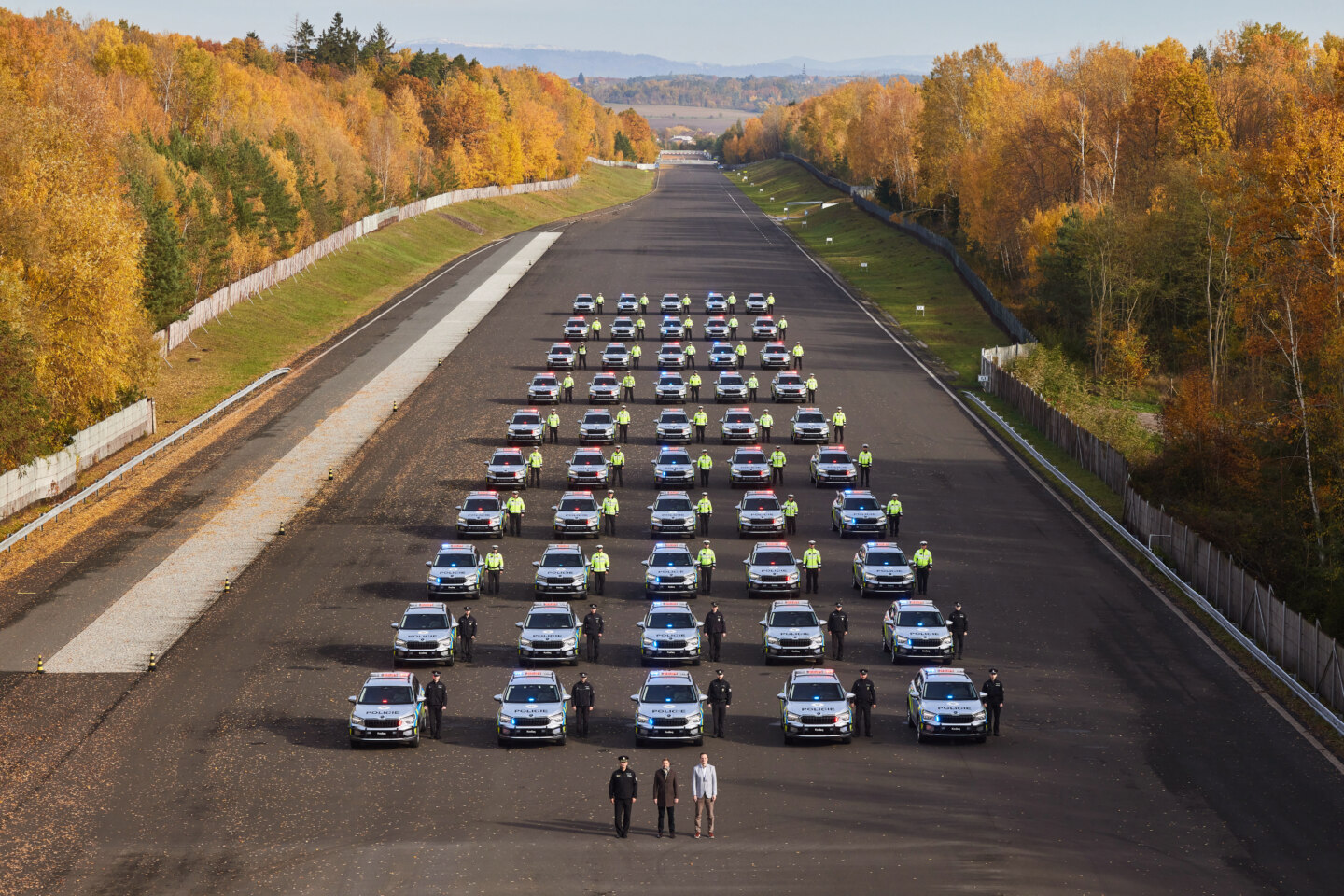 Škoda dodá Policii ČR 352 nových vozů Kodiaq