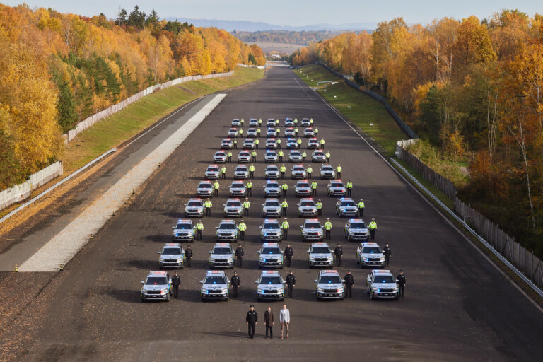 Škoda dodá Policii ČR 352 nových vozů Kodiaq