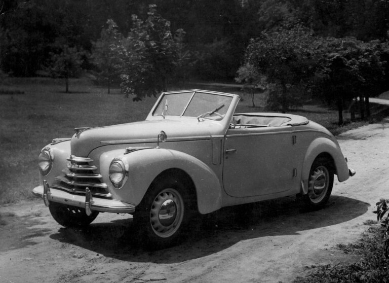 Škoda 1101 ‘Tudor’ cabrio (1946-1952)