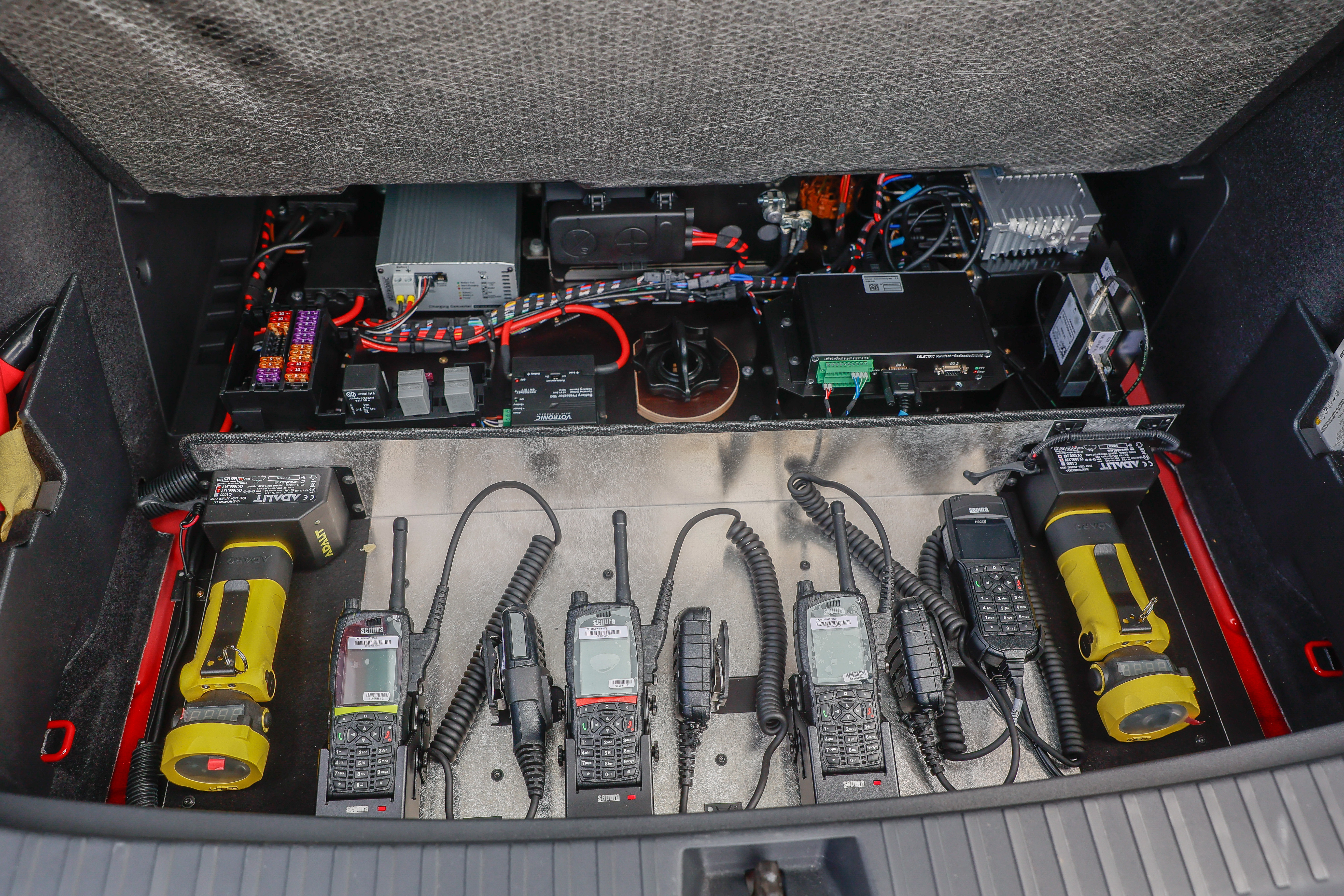 Der Škoda Kodiaq für Polizei und Feuerwehr im Einsatz