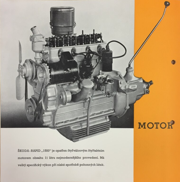 Škoda Rapid 1500 OHV “highway” (1939-1941)