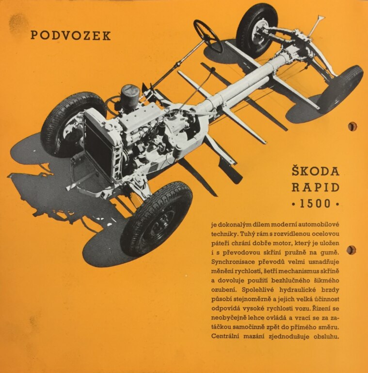 Škoda Rapid 1500 OHV “highway” (1939-1941)