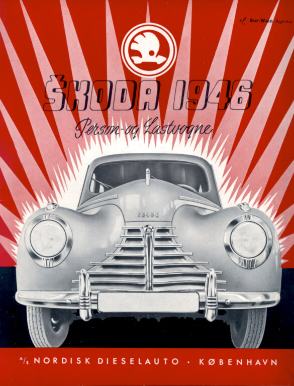 Škoda 1101 ‘Tudor’ cabrio (1946-1952)